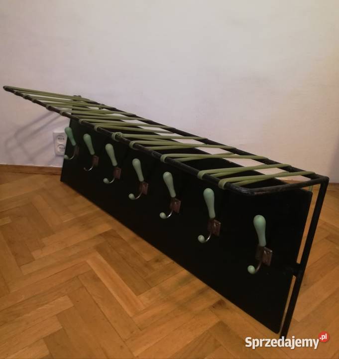 Wieszak żyłka PRL na ubrania Vintage lata 60te Warszawa