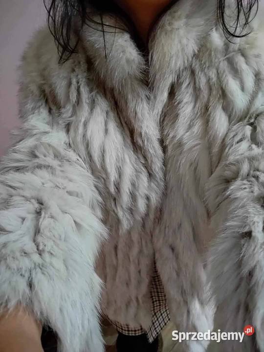 Saga Fox futro naturalne z lisa oversize śląskie Gliwice