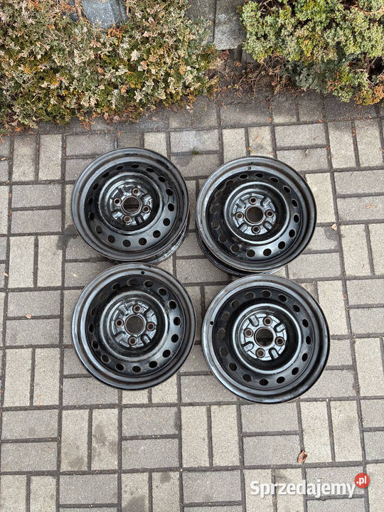 Felgi stalowe Toyota Yaris 4x100 14 na sztuki Samochodowe śląskie Mikołów sprzedam