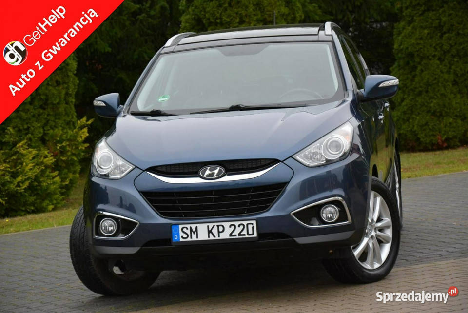 Hyundai ix35 Premium 4WD Skóry Panorama Keyless kamera cofania Ostrów Mazowiecka