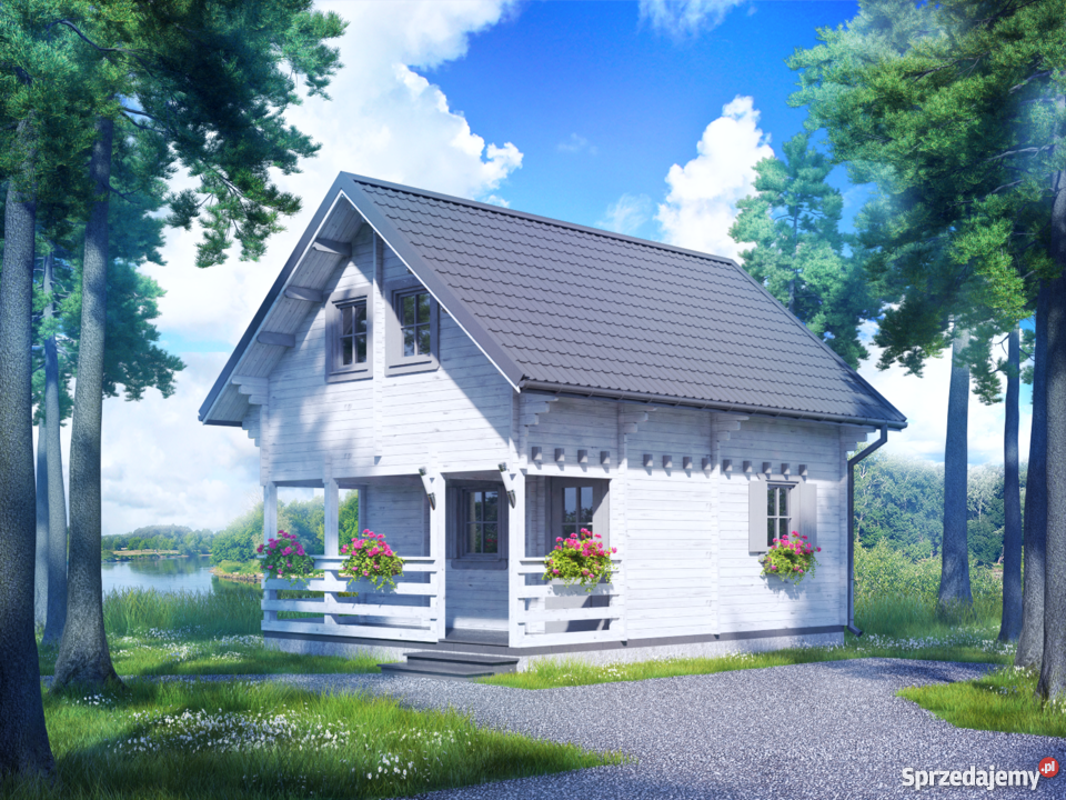 DREWNIANY DOMEK LETNISKOWY GRACJA 59 8 M2