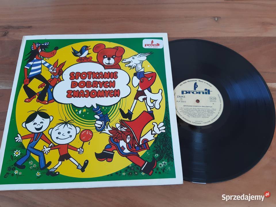 Spotkanie Dobrych Znajomych Piosenki winyl płyta Warszawa