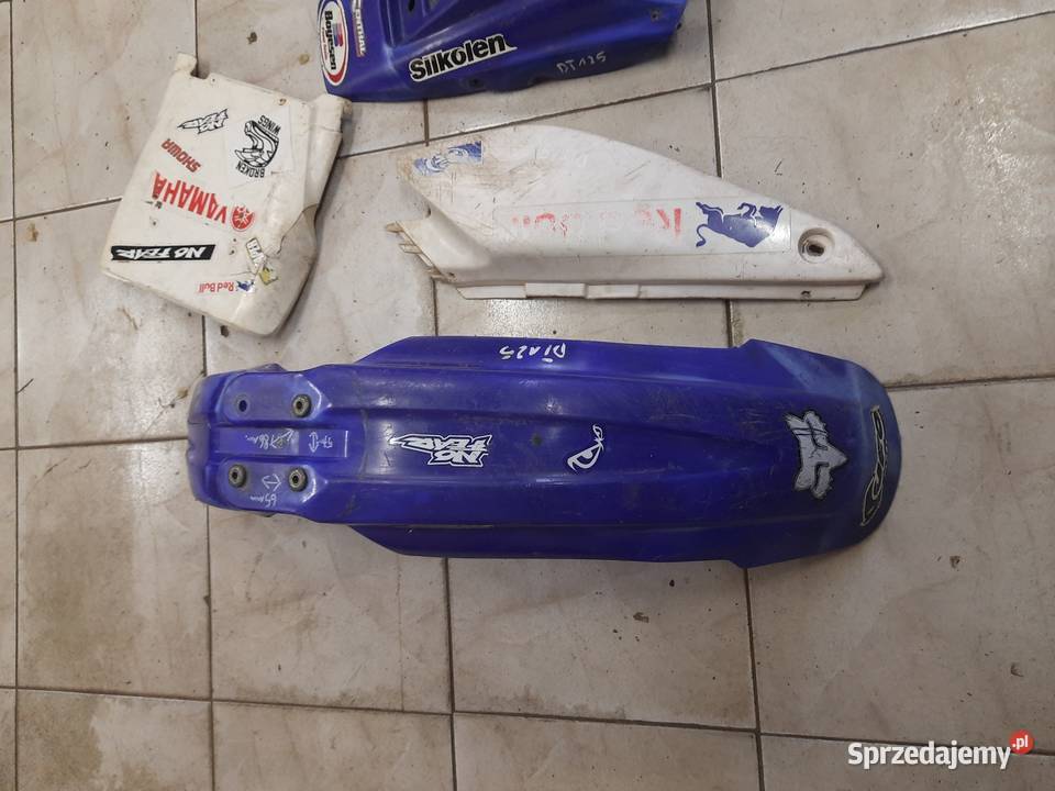 Yamaha dt 125 owiewki plastiki błotnik plastron