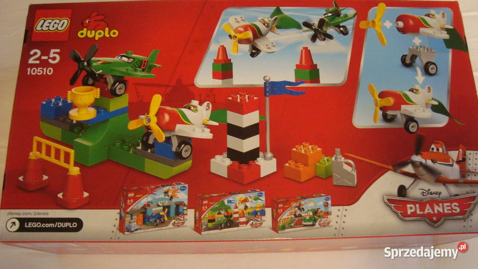 Zestaw LEGO 10510 wyścig powietrzny samolotów Warszawa