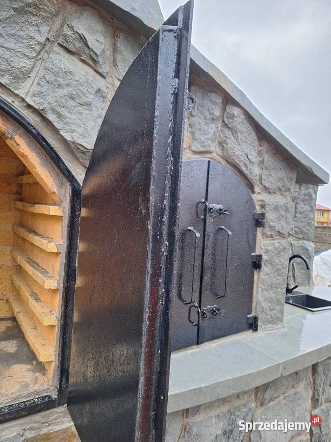 Wędzarnia grill murowany z kamienia Kielce