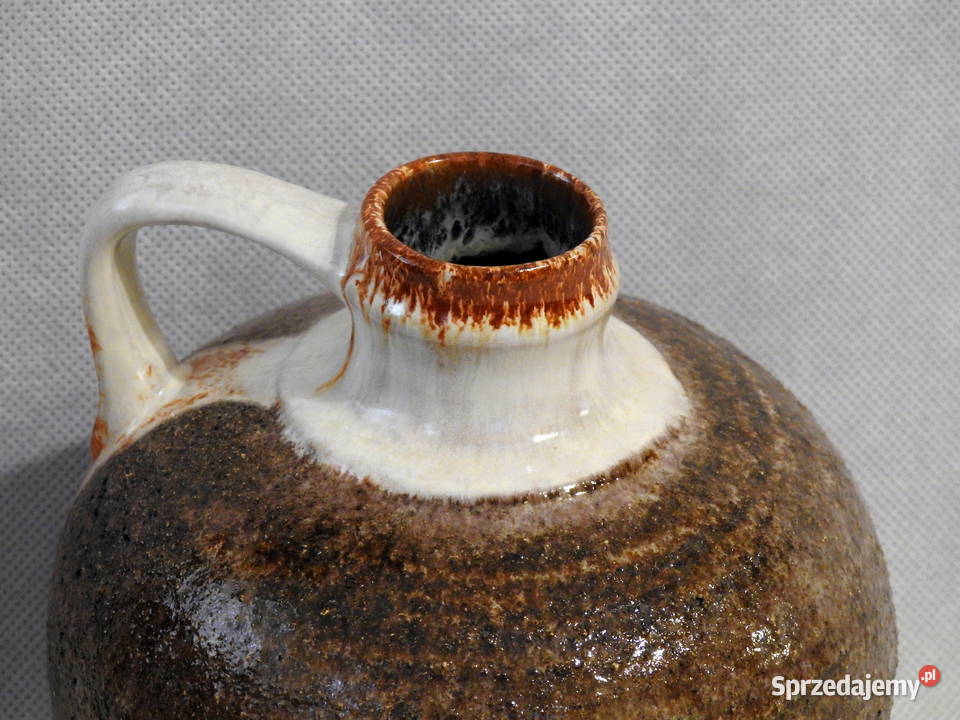 Śliczny stary ceramiczny wazonik niemiecki kujawsko-pomorskie Inowrocław