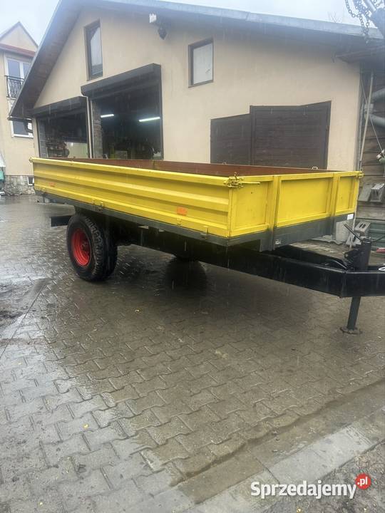 Przyczepa jednoosiowa