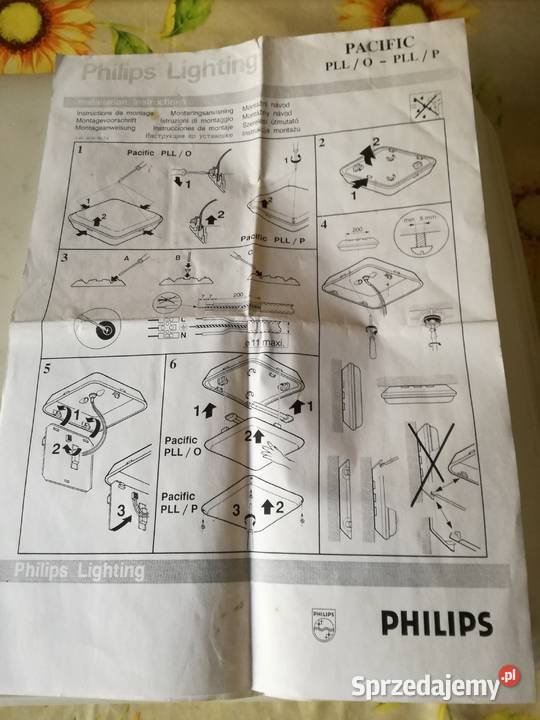 Lampa jarzeniowa mleczna 36x36x12 Łódź