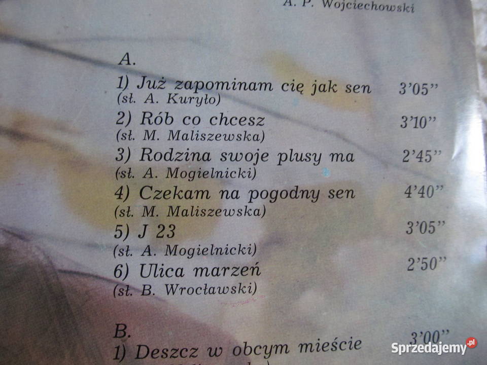 Jerzy Rybiński płyta winylowa Lublin sprzedam