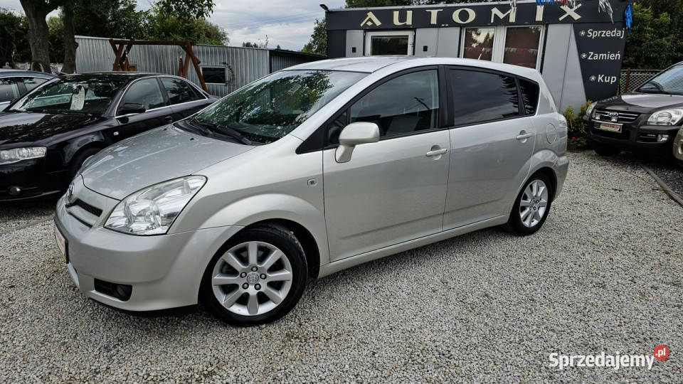 Toyota Corolla Verso SPRZEDANY 18 Benz AUTOMAT 7 czujnik deszczu dolnośląskie Świdnica