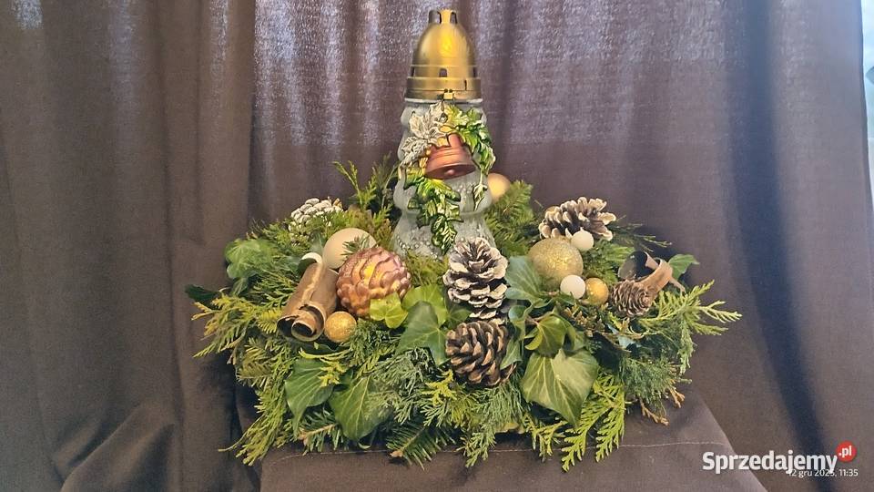 Wianek na cmentarz 40 bez znicza Koszyce