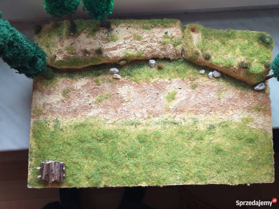 Podłoże do dioramy Modelarstwo śląskie Tarnowskie Góry sprzedam
