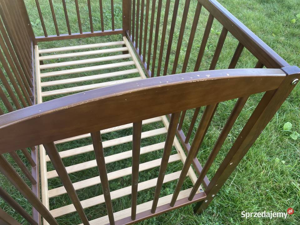 Łóżeczko dziecięce drewniane na materac 120x60 Kraków