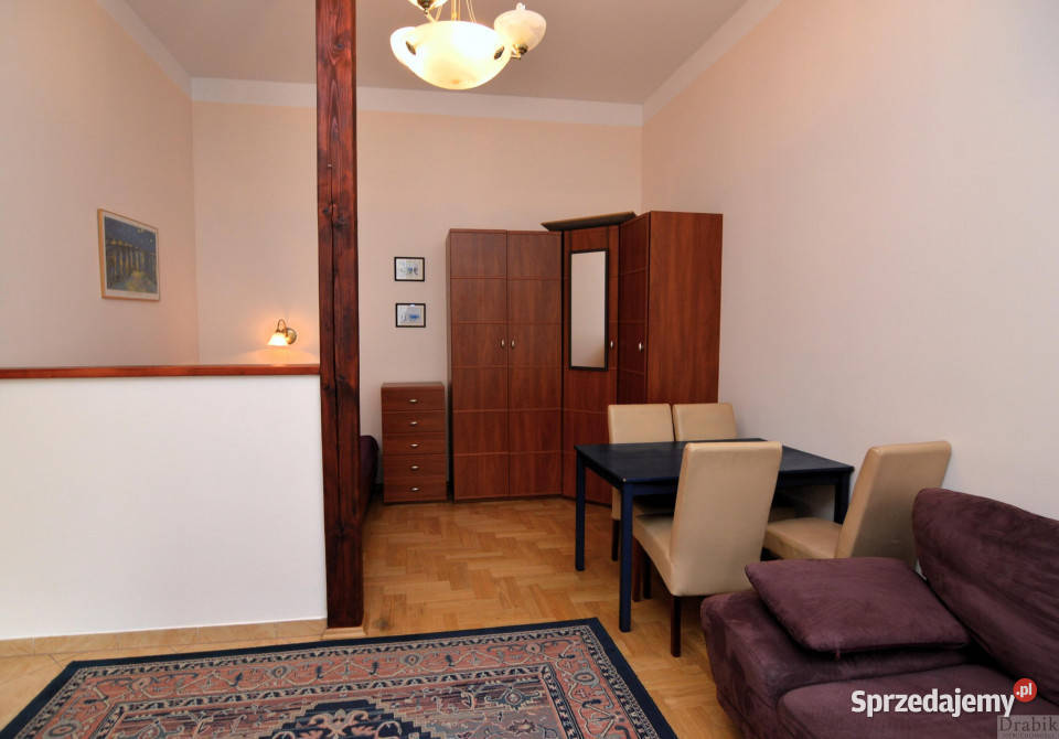 wynajmu mieszkania Kraków 43m2 1 pokój