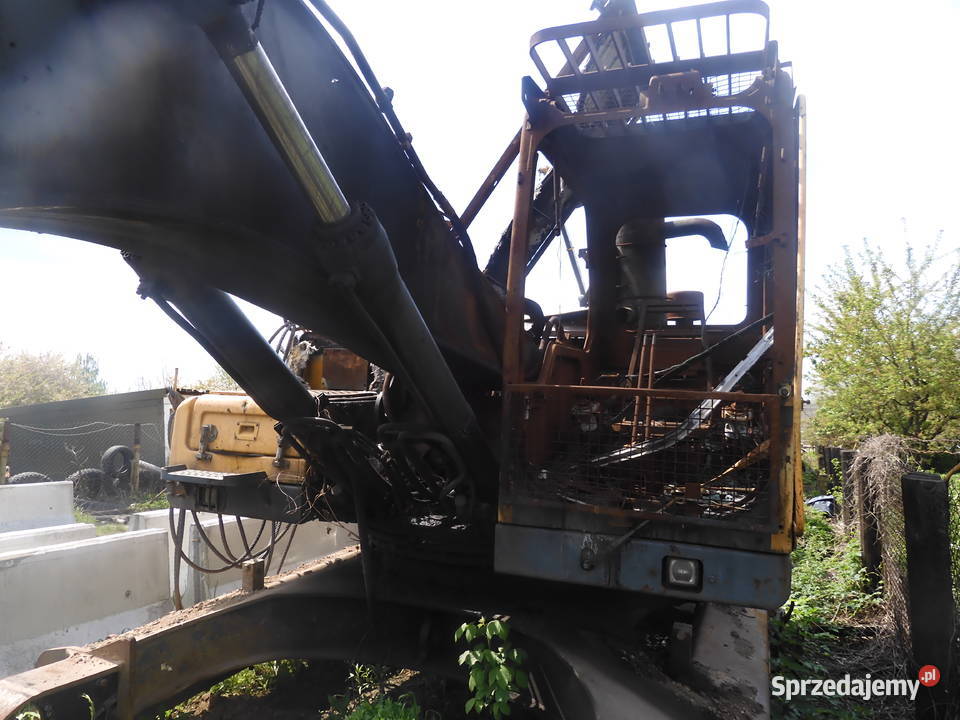 Koparka Volvo EC 240 BLC na części śląskie Dąbrowa Górnicza