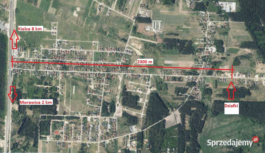 Działka w Bilczy uzbrojona 290m2 świętokrzyskie