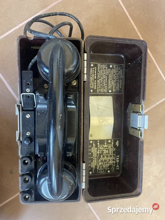 Telefony polowe TAJ43 MB66 sprawne Koszalin