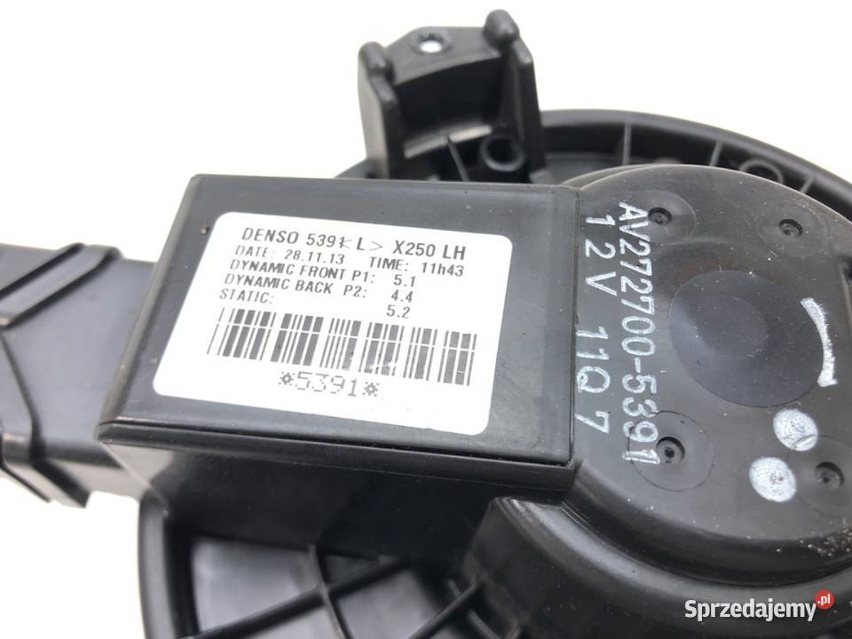 DMUCHAWA NAWIEWU JAGUAR XF I AV2727005391 Części samochodowe