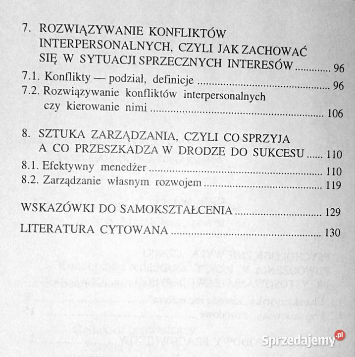 Psychologia w zarządzaniu Elżbieta Karney lubelskie Chełm