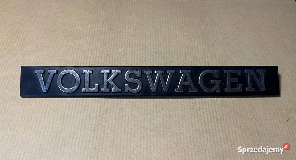 Logotyp VOLKSWAGEN znaczek 171853685A klapy tył Poznań sprzedam