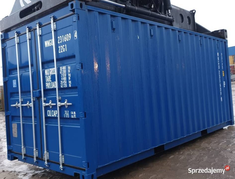 Kontenery morskie 20dv Nowe Banino