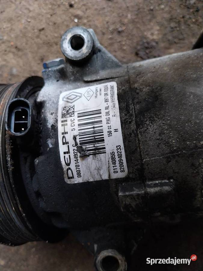 sprężarka klimatyzacji renault