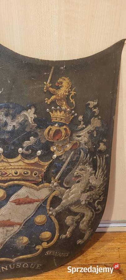 Oryginalna Tarcza Herbowa FreihereenBaronów von Poznań sprzedam