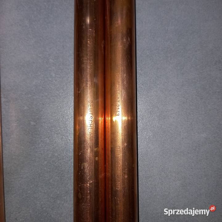 rura miedziana 18x1 25m x 2 i 13m Sanco Germany Zemborzyce Podleśne