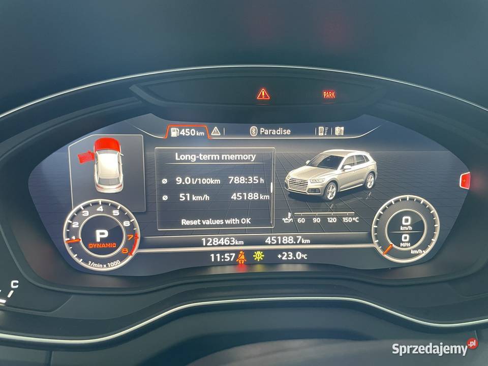 Audi Q5 20 Quattro 1 właściciel lampy LED MATRIX Białystok