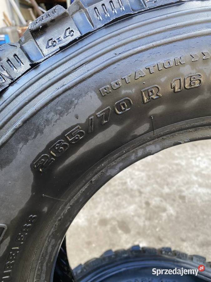 4 używane opony ranger collins 26570r16 16cale