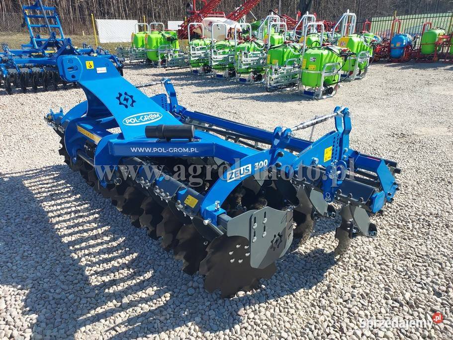 Brona Talerzowa agregat POL GROM ODSTĘP 75100 Sztum