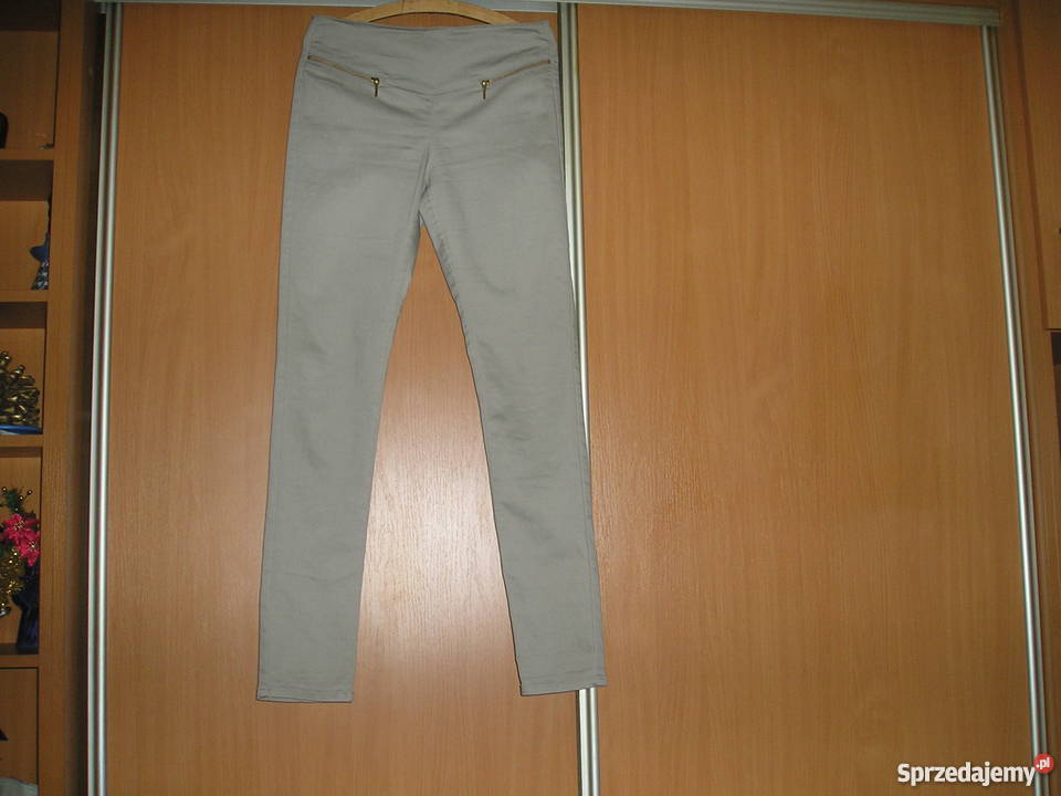 spodnie złote zamki 38 Vero moda Słupsk