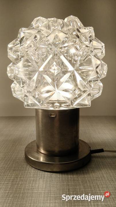 lampka nocna kinkiet Jeżyk Czechosłowacja lata