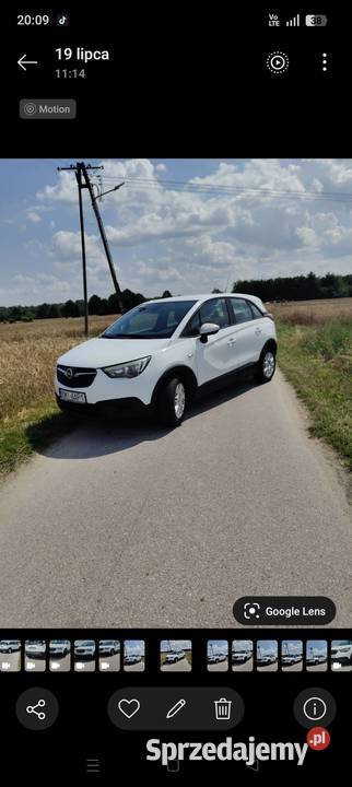 Opel Crossland 12 benzyna 2017r Chorzów sprzedam