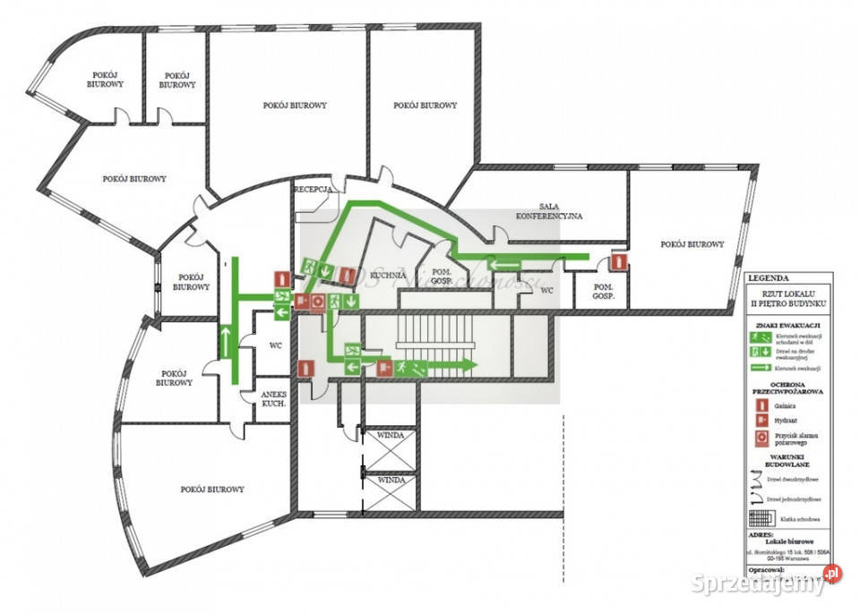 duże biuro metro Dworzec Gdański Wynajem mazowieckie Warszawa