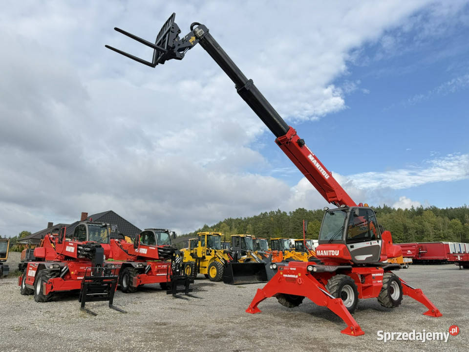 pozostałe Manitou MRT 1640 Easy ROTO Ładowarka Rok produkcji 2012 Widełki