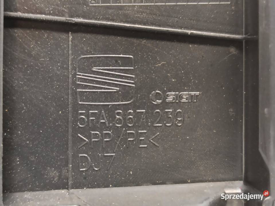 SEAT LEON IV OSŁONA SŁUPKA LEWA 5FA867239