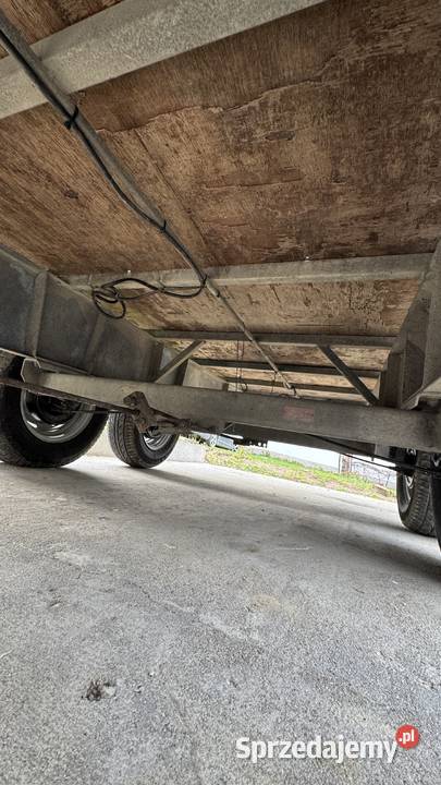 Przyczepa ciężarowa dwuosiowa DMC 2000 Klimkówka sprzedam
