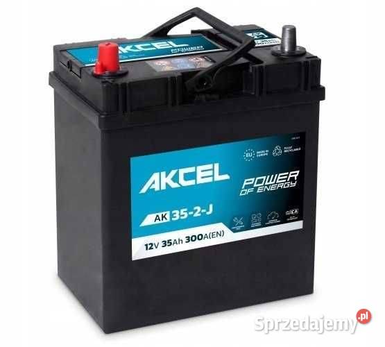 Akumulator Samochodowy AKCEL 12V 35Ah 300A EN dolnośląskie Jelcz-Laskowice