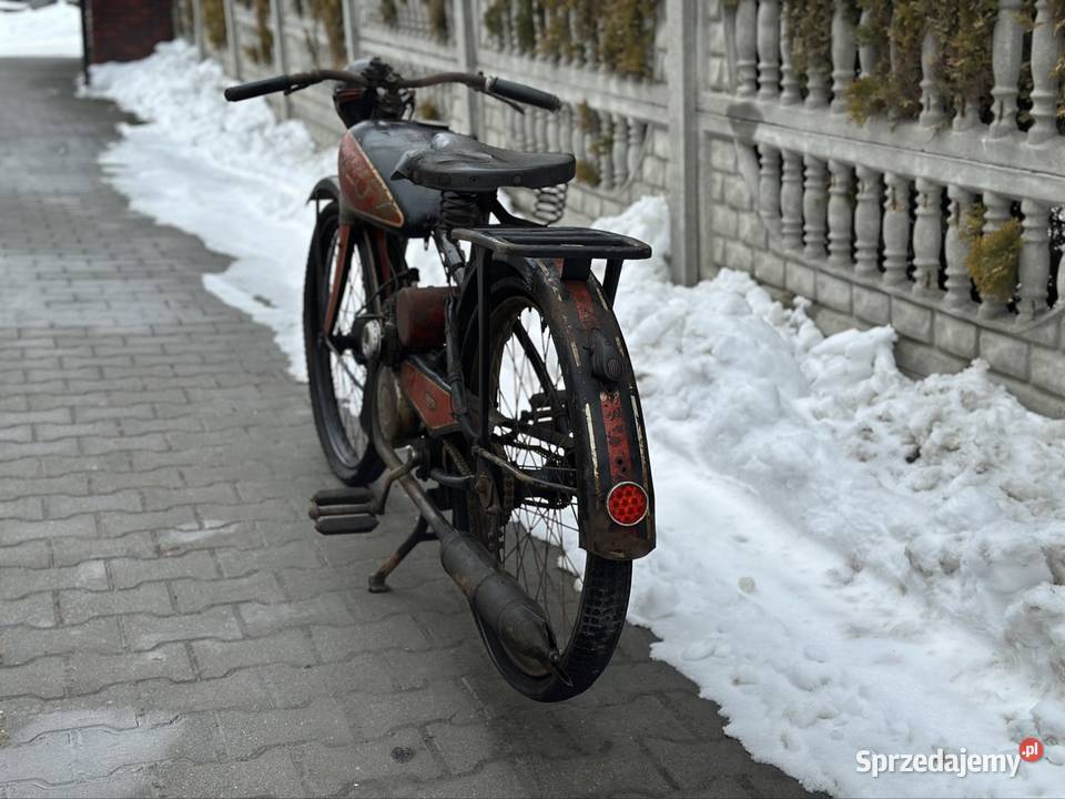 Zabytkowy motocykl Phanomen 98 Sachs 1939 5KM Pozostałe