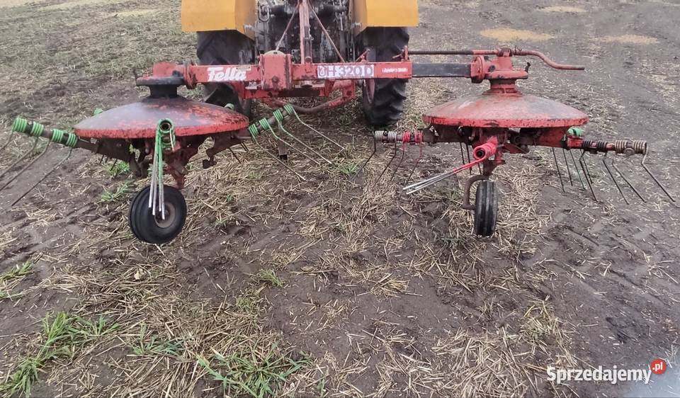 przetrząsarko zgrabiarka fella uh 320d Ludwikowo
