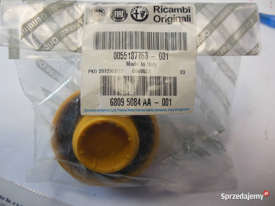 KOREK WLEWU OLEJU FIAT OE 55187763 ALFA ROMEO osobowe Kozy