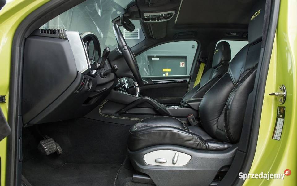 Porsche Cayenne GTS 48 V8 420 Peridot Green garażowany łódzkie Kutno sprzedam