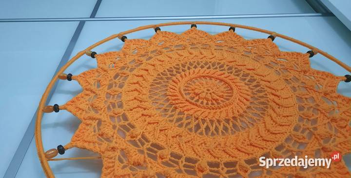 Pomarańczowa mandala 3D 55 łapacz snów Koszalin sprzedam