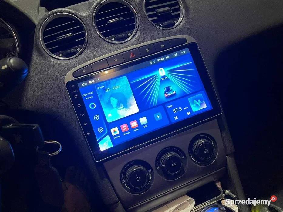 Radio android 10 Peugeot 308 308SW 408 2GB gps Ożarowice