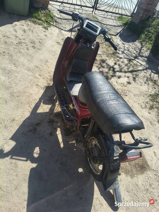Simson s53 skuter zarejestrowany oplacony benzyna Simson Skarszewy