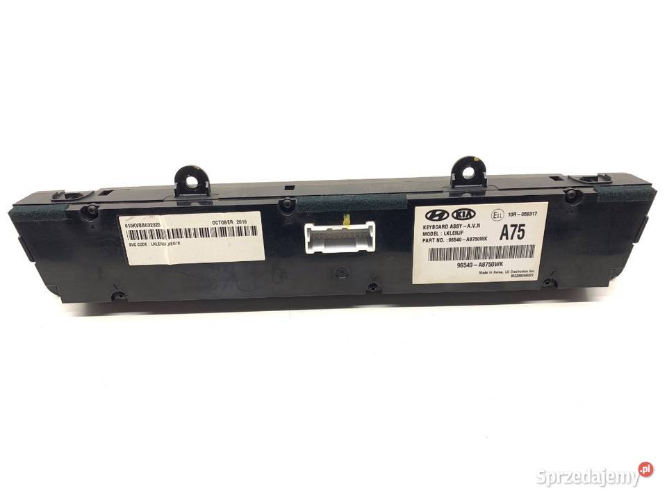 PANEL STEROWANIA RADIA KIA OPTIMA 96540A8750WK