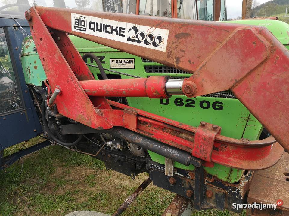 Deutz 6206 z ładowaczem małopolskie Nowy Targ