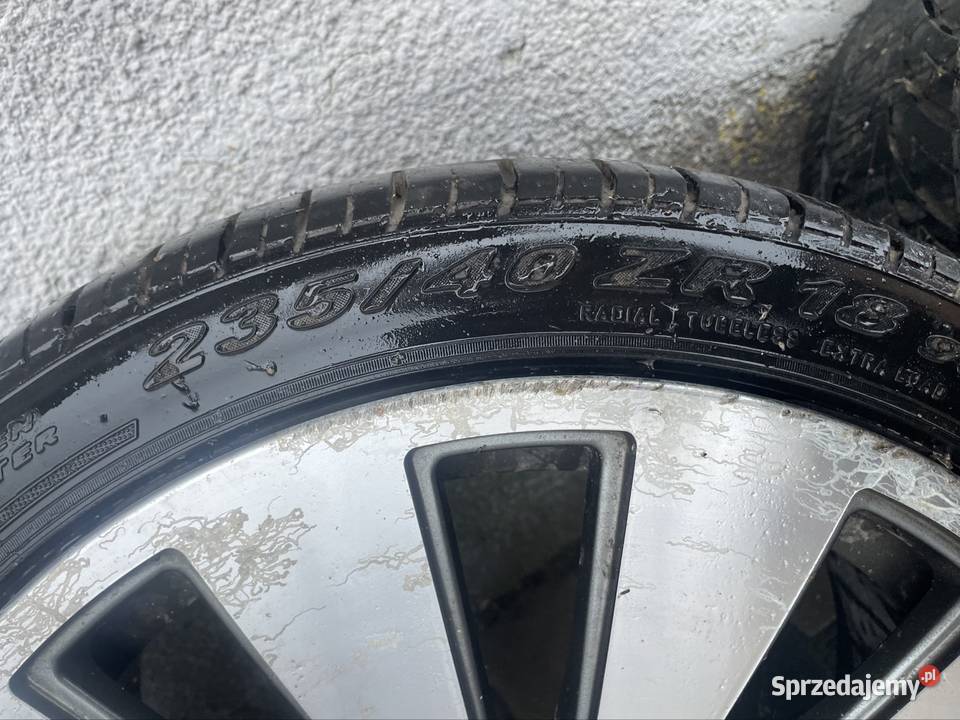 Sprzedam felgi 18 stki z oponami Poddębice