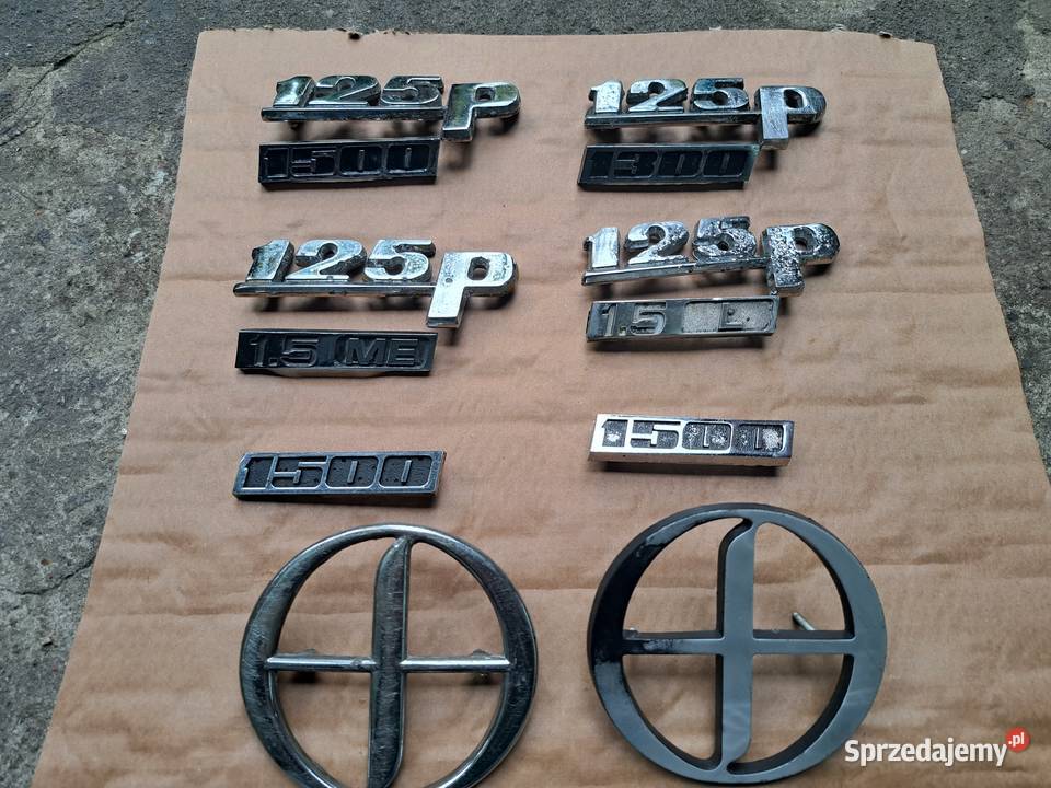 Fiat 125p Polonez klamki wewnętrzne komplet Leszno